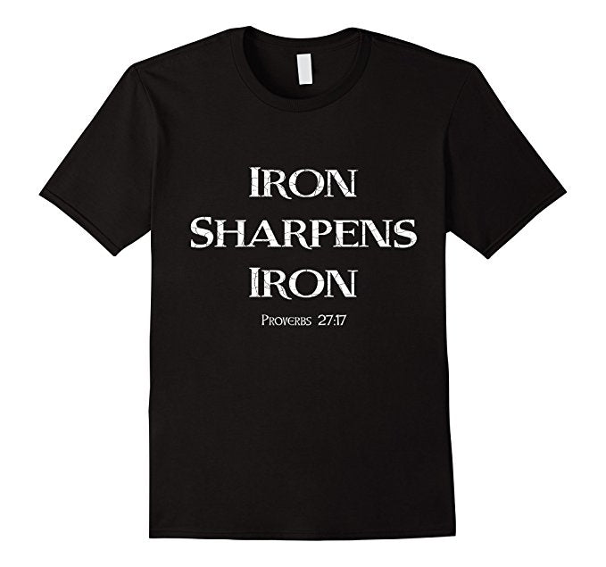 Men's Tee- Iron Sharpens Iron