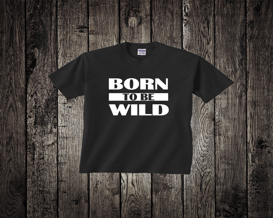 Baby Tee- Born to be Wild
