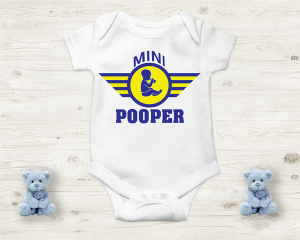 Baby Onesie- Mini Pooper