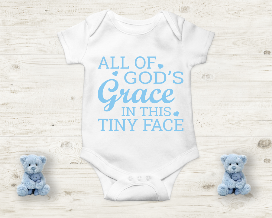 Baby Onesie- All of God's Grace in this Tiny face